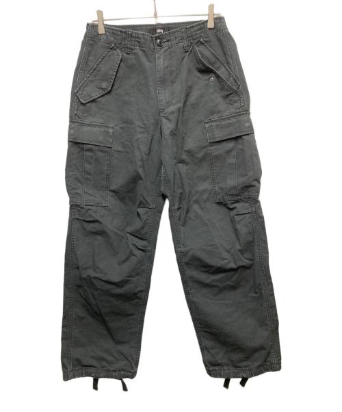 stussy（ステューシー）stussy (ステューシー) Ripstop Military Cargo グレー サイズ:30の古着・服飾アイテム