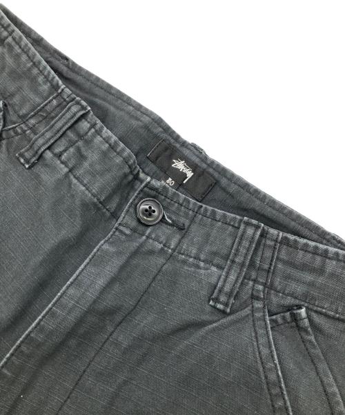 stussy（ステューシー）stussy (ステューシー) Ripstop Military Cargo グレー サイズ:30の古着・服飾アイテム
