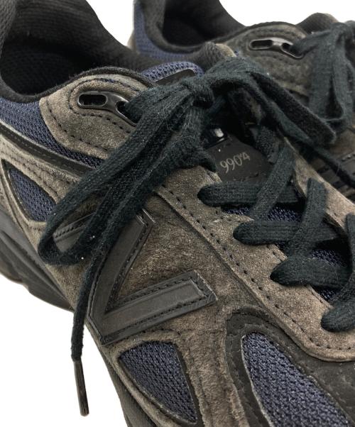 NEW BALANCE（ニューバランス）NEW BALANCE (ニューバランス) JJJJound (ジョウンド) スニーカー/M990JJ4 グレー×ネイビー サイズ:28㎝の古着・服飾アイテム