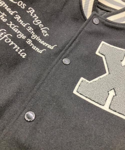 X-LARGE（エクストララージ）X-LARGE (エクストララージ) スタジャン ブラック×ベージュ サイズ:Ｌの古着・服飾アイテム