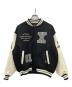 X-LARGE（エクストララージ）の古着「スタジャン」｜ブラック×ベージュ