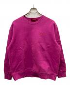 SUPREMEシュプリーム）の古着「SMALL BOX LOGO SWEATSHIRT」｜ピンク