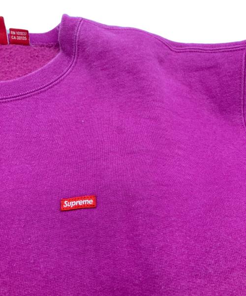 SUPREME（シュプリーム）SUPREME (シュプリーム) SMALL BOX LOGO SWEATSHIRT ピンク サイズ:Ｍの古着・服飾アイテム
