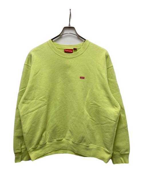 SUPREME（シュプリーム）SUPREME (シュプリーム) SMALL BOX LOGO SWEATSHIRT イエロー サイズ:Ｍの古着・服飾アイテム