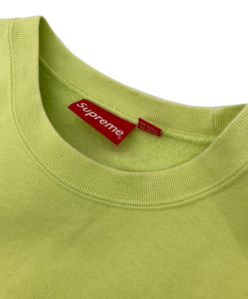 SUPREME（シュプリーム）SUPREME (シュプリーム) SMALL BOX LOGO SWEATSHIRT イエロー サイズ:Ｍの古着・服飾アイテム