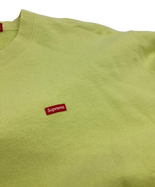 SUPREME（シュプリーム）SUPREME (シュプリーム) SMALL BOX LOGO SWEATSHIRT イエロー サイズ:Ｍの古着・服飾アイテム