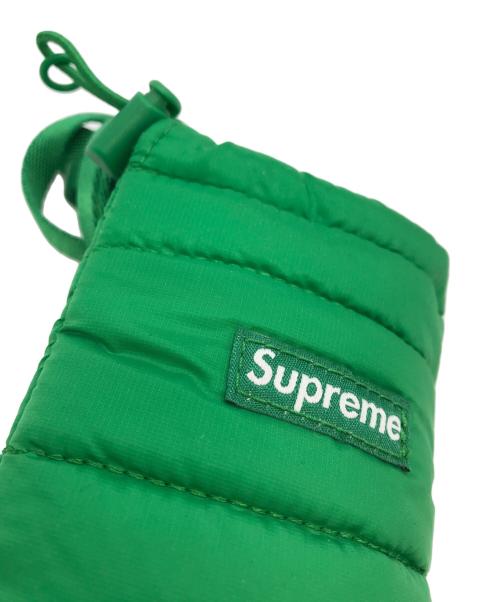 SUPREME（シュプリーム）Supreme (シュプリーム) PUFFER NECK POUCH グリーンの古着・服飾アイテム