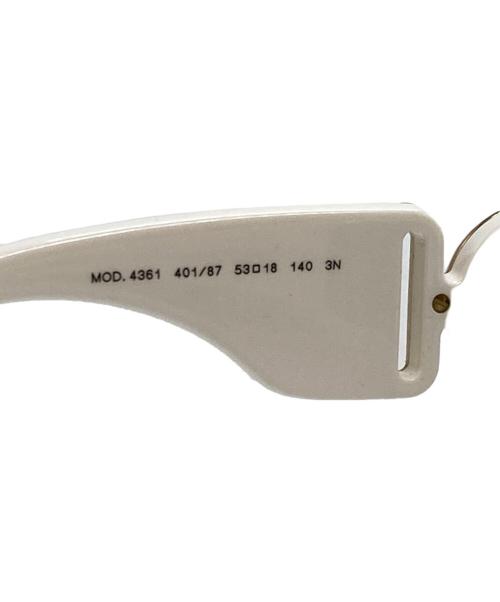 VERSACE（ヴェルサーチェ）VERSACE (ヴェルサーチェ) Medusa Biggie Sunglasses ホワイト サイズ:53-18-140の古着・服飾アイテム