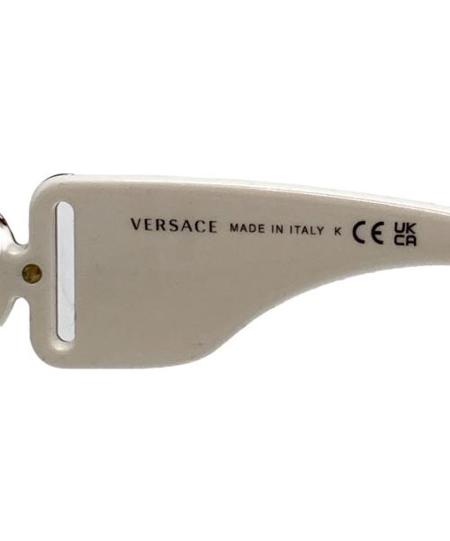 VERSACE（ヴェルサーチェ）VERSACE (ヴェルサーチェ) Medusa Biggie Sunglasses ホワイト サイズ:53-18-140の古着・服飾アイテム