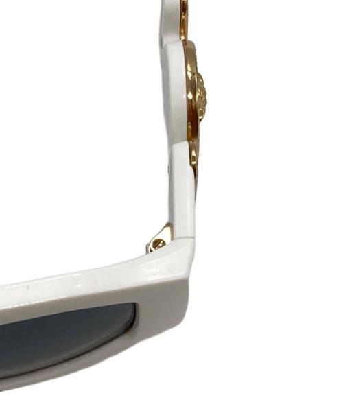 VERSACE（ヴェルサーチェ）VERSACE (ヴェルサーチェ) Medusa Biggie Sunglasses ホワイト サイズ:53-18-140の古着・服飾アイテム