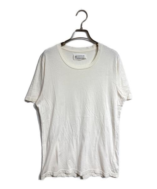 MARTIN MARGIELA（マルタン・マルジェラ）Martin Margiela (マルタン・マルジェラ) 4ステッチTシャツ/4-Stitch T-Shirt ホワイト サイズ:46の古着・服飾アイテム