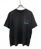 stussyステューシー）の古着「CHANGE OF SEASON TEE」｜ブラック