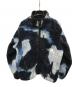 THE NORTH FACE（ザ ノース フェイス）の古着「Bleached Denim Print Fleece Jacket」｜ネイビー×ブルー