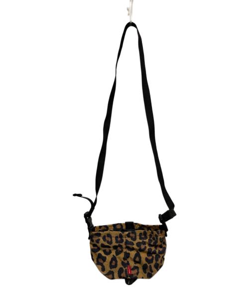 SUPREME（シュプリーム）SUPREME (シュプリーム) Leopard Neck Pouch ブラウン×ブラックの古着・服飾アイテム