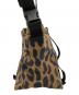 SUPREME (シュプリーム) Leopard Neck Pouch ブラウン×ブラック：7000円