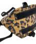 中古・古着 SUPREME (シュプリーム) Leopard Neck Pouch ブラウン×ブラック：7000円