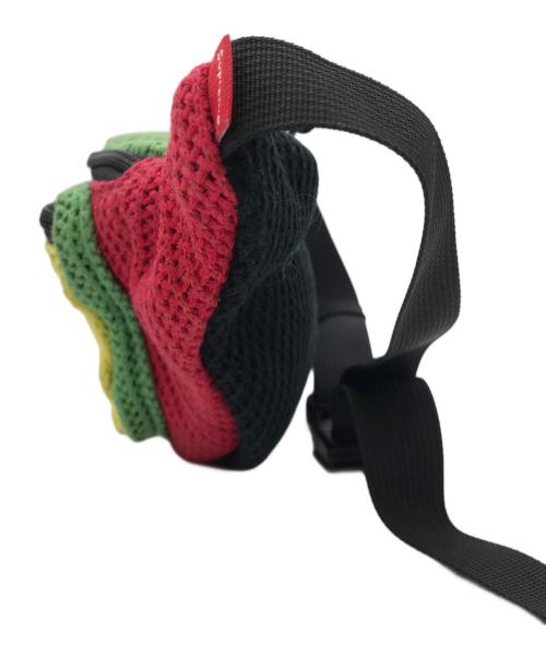 SUPREME（シュプリーム）SUPREME (シュプリーム) STRING WAIST BAG レッド×イエローの古着・服飾アイテム
