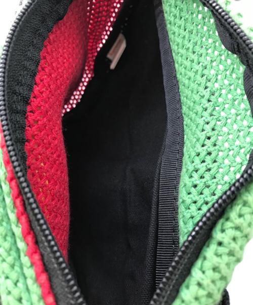 SUPREME（シュプリーム）SUPREME (シュプリーム) STRING WAIST BAG レッド×イエローの古着・服飾アイテム