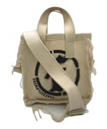 BlackEyePatch×FAF（ブラックアイパッチ×エフエーエフ）の古着「2WAY HAND BAG」｜ベージュ