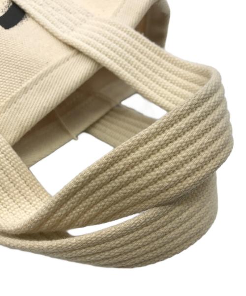 BlackEyePatch（ブラックアイパッチ）BlackEyePatch (ブラックアイパッチ) FAF (エフエーエフ) 2WAY HAND BAG ベージュの古着・服飾アイテム