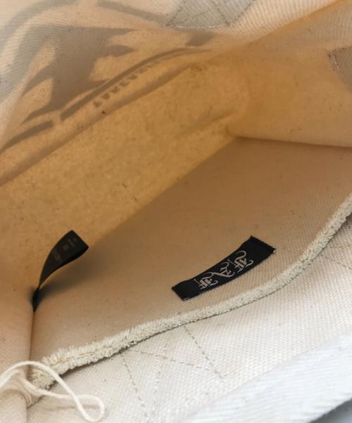 BlackEyePatch（ブラックアイパッチ）BlackEyePatch (ブラックアイパッチ) FAF (エフエーエフ) 2WAY HAND BAG ベージュの古着・服飾アイテム