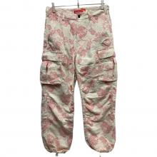 SUPREME（シュプリーム）の古着「supreme Floral Tapestry Cargo Pant」｜ピンク