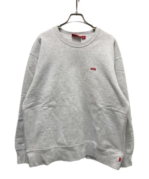 SUPREME（シュプリーム）SUPREME (シュプリーム) SMALL BOX CREWNECK グレー サイズ:Ｍの古着・服飾アイテム