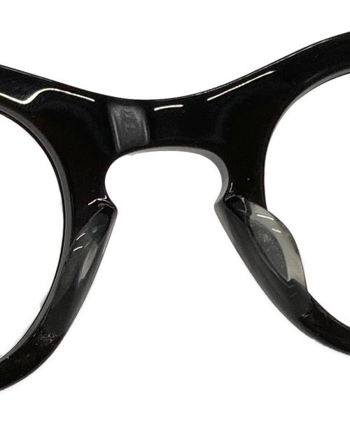 白山眼鏡店（ハクサンガンキョウテン）白山眼鏡店 (ハクサンガンキョウテン) 眼鏡 ブラックの古着・服飾アイテム