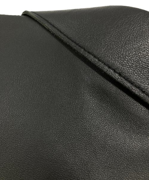 MAISON SPECIAL（メゾンスペシャル）MAISON SPECIAL (メゾンスペシャル) Lamb leather Prime-Over Double Rider Jacket/ラムレザー プライムオーバー ダブルライダース ジャケット ブラック サイズ:01の古着・服飾アイテム