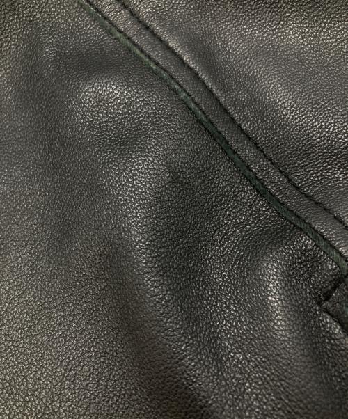 MAISON SPECIAL（メゾンスペシャル）MAISON SPECIAL (メゾンスペシャル) Lamb leather Prime-Over Double Rider Jacket/ラムレザー プライムオーバー ダブルライダース ジャケット ブラック サイズ:01の古着・服飾アイテム