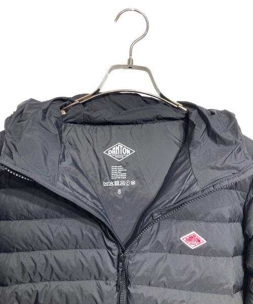 DANTON（ダントン）DANTON (ダントン) MIDDLE DOWN HOODED JACKET/ミドルダウンフーデッドジャケット ブラック サイズ:Sの古着・服飾アイテム