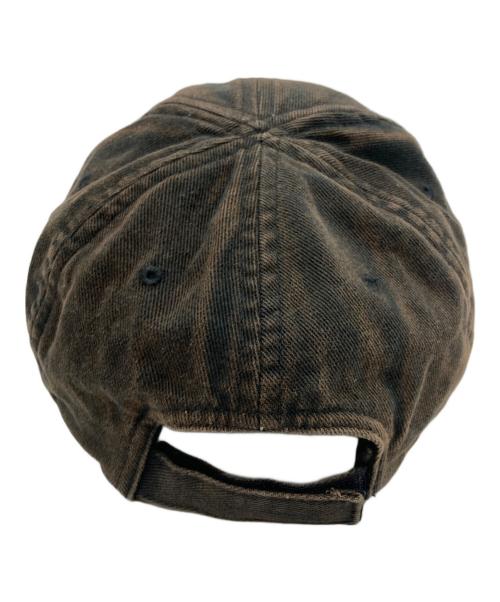 BALENCIAGA（バレンシアガ）BALENCIAGA (バレンシアガ) フェード加工キャップ/baseball cap ブラック サイズ:Lの古着・服飾アイテム