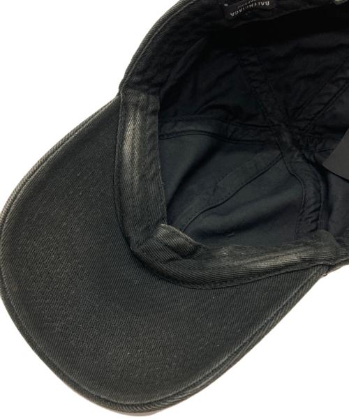 BALENCIAGA（バレンシアガ）BALENCIAGA (バレンシアガ) フェード加工キャップ/baseball cap ブラック サイズ:Lの古着・服飾アイテム