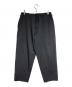 Yohji Yamamoto pour homme（ヨウジヤマモト プールオム）の古着「ウールギャバ紐パンツ/wool gabardine pants」｜ブラック
