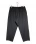 Yohji Yamamoto pour homme (ヨウジヤマモト プールオム) ウールギャバ紐パンツ/wool gabardine pants ブラック サイズ:３：40000円