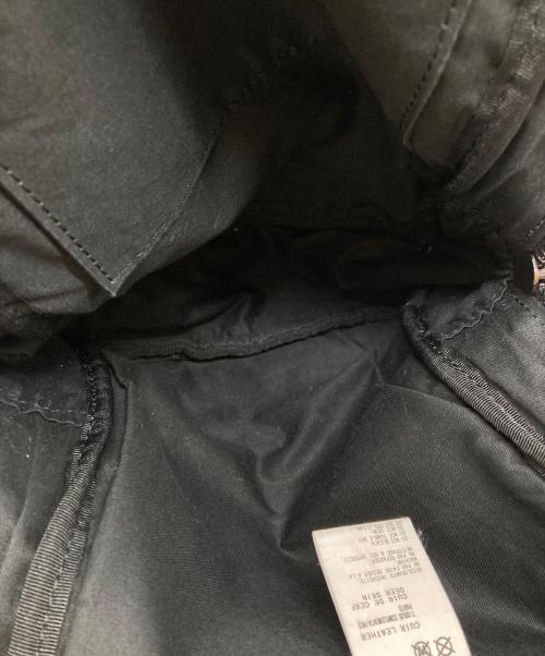 Yohji Yamamoto pour homme（ヨウジヤマモト プールオム）Yohji Yamamoto pour homme (ヨウジヤマモト プールオム) カウレザーウエストバッグ ブラックの古着・服飾アイテム