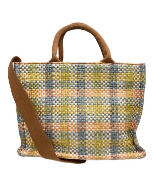 MARNI（マルニ）MARNI (マルニ) East-West SMALL TOTE/イーストウエストスモールトート ベージュ サイズ:UNIの古着・服飾アイテム