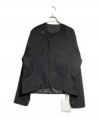 NAMESAKEネイムセイク）の古着「NEWTON CREWNECK BLAZER/ニュートンクルーネックブレザー」｜ブラック