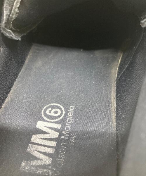 MM6 Maison Margiela（エムエムシックスメゾンマルジェラ）MM6 Maison Margiela (エムエムシックスメゾンマルジェラ) プラットフォームシューズ/platform shoes ブラック サイズ:39の古着・服飾アイテム