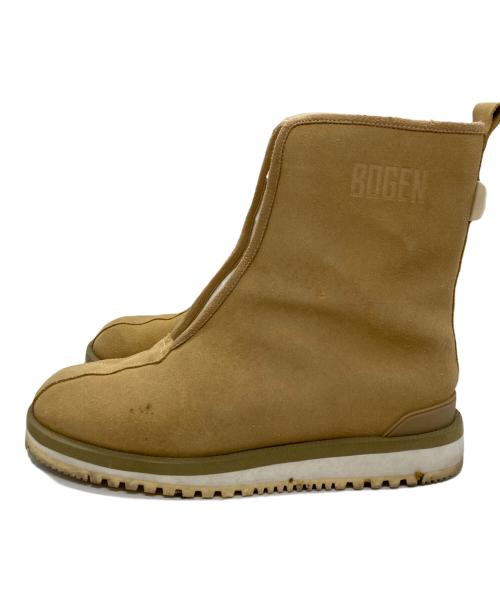 suicoke（スイコック）suicoke (スイコック) bogen (ボーゲン) コラボムートンブーツ/mouton boots ベージュ サイズ:28cmの古着・服飾アイテム