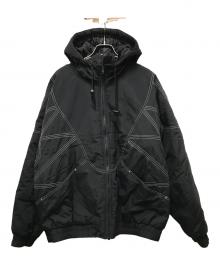 SUPREME（シュプリーム）の古着「ZIG ZAG STITCH PUFFY JACKET」｜ブラック