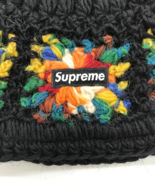SUPREME（シュプリーム）SUPREME (シュプリーム) Crochet Benie ブラックの古着・服飾アイテム