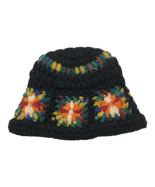 SUPREME（シュプリーム）SUPREME (シュプリーム) Crochet Benie ブラックの古着・服飾アイテム