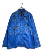 SHINYA KOZUKAシンヤコズカ）の古着「BDT jacket」｜ブルー