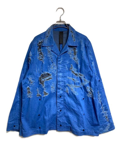 SHINYA KOZUKA（シンヤコズカ）SHINYA KOZUKA (シンヤコズカ) BDT jacket ブルー サイズ:MEDIUMの古着・服飾アイテム
