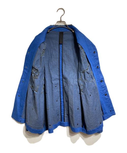 SHINYA KOZUKA（シンヤコズカ）SHINYA KOZUKA (シンヤコズカ) BDT jacket ブルー サイズ:MEDIUMの古着・服飾アイテム