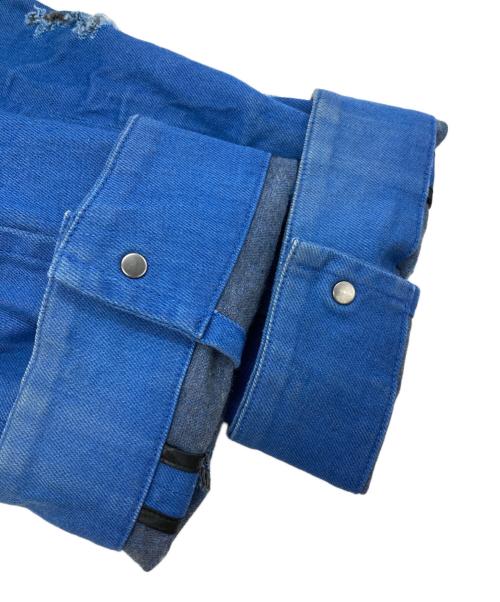 SHINYA KOZUKA（シンヤコズカ）SHINYA KOZUKA (シンヤコズカ) BDT jacket ブルー サイズ:MEDIUMの古着・服飾アイテム