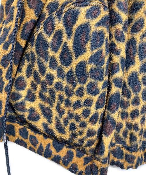 BALENCIAGA（バレンシアガ）BALENCIAGA (バレンシアガ) レオパードフリーストラックジャケット/Leopard-Print Fleece Track Jacket ブラウン サイズ:XSの古着・服飾アイテム