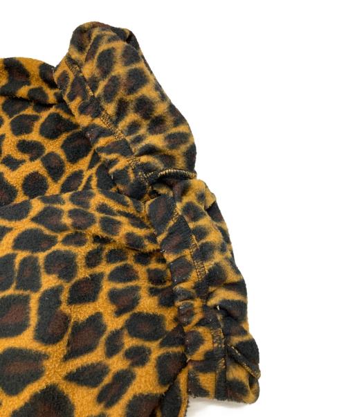 BALENCIAGA（バレンシアガ）BALENCIAGA (バレンシアガ) レオパードフリーストラックジャケット/Leopard-Print Fleece Track Jacket ブラウン サイズ:XSの古着・服飾アイテム