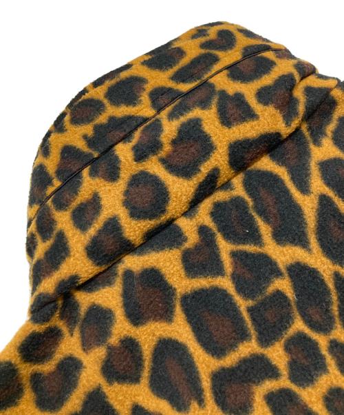 BALENCIAGA（バレンシアガ）BALENCIAGA (バレンシアガ) レオパードフリーストラックジャケット/Leopard-Print Fleece Track Jacket ブラウン サイズ:XSの古着・服飾アイテム